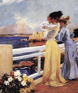 Femmes au Bord de mer 50x60 cm